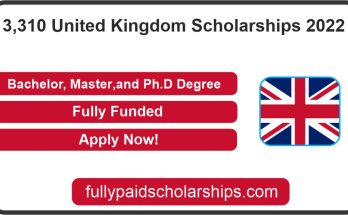 3,310 United Kingdom Scholarships 2022 | Fully Funded