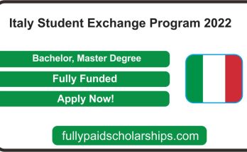 Italy Scholarship Program in 2022 | Fully Funded