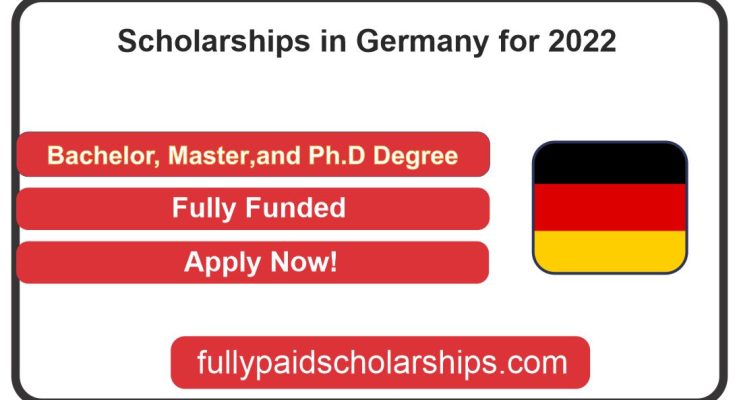 Fully Funded Scholarships in Germany for 2022