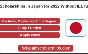 Scholarships in Japan for 2022 Without IELTS