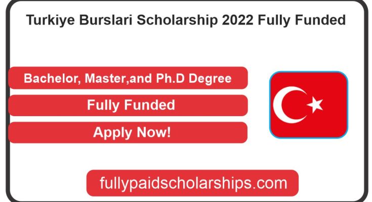 Turkiye Burslari Scholarship 2022 Fully Funded | Study in Turkey
