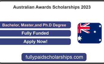 Australian Awards Scholarships 2023 (Fully Funded)