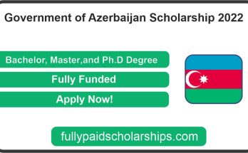 Government of Azerbaijan Scholarship 2022