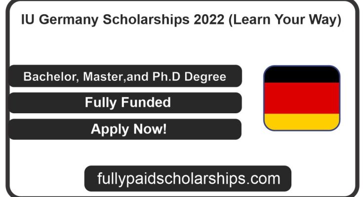 IU Germany Scholarships 2022 (Learn Your Way)