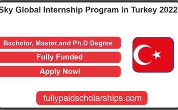 Sky Global Internship Program in Turkey 2022 (Fully Funded)