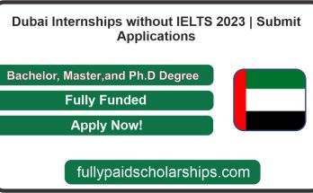 Dubai Internships without IELTS 2023 Submit Applications