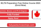 IELTS Preparation Free Online Course 2023 | (Enrol Now)