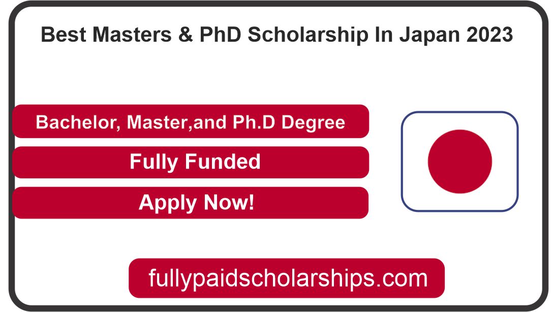 how to get phd scholarship in japan