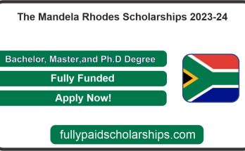 The Mandela Rhodes Scholarships 2023-24