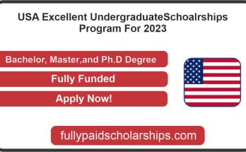 USA Excellent UndergraduateSchoalrships Program For 2023