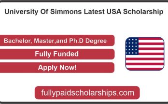 University Of Simmons Latest USA Scholarship In 2023