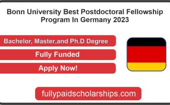Bonn University Best Postdoctoral Fellowship Program In Germany 2023