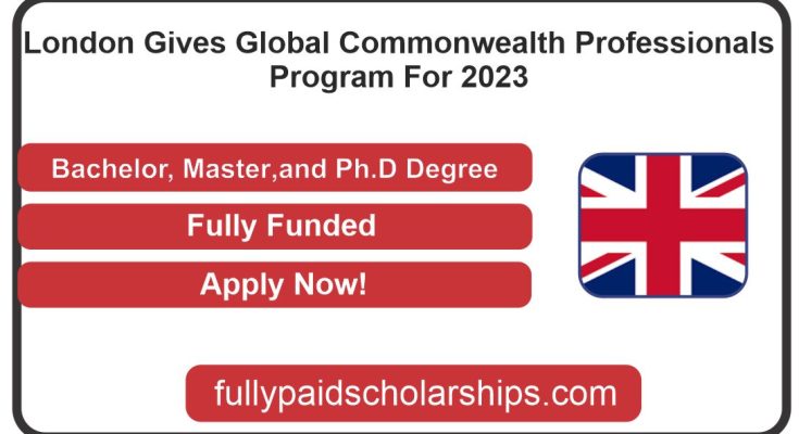 London Gives Global Commonwealth Professionals Program For 2023