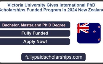 Victoria University Gives International PhD Scholarships Funded Program In 2024