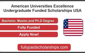 American Universities Excellence Undergraduate Funded Scholarships 2023