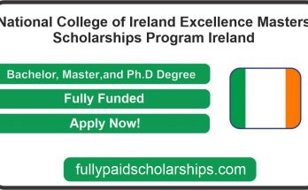 National College of Ireland Excellence Masters Scholarships Program In Ireland For 2024