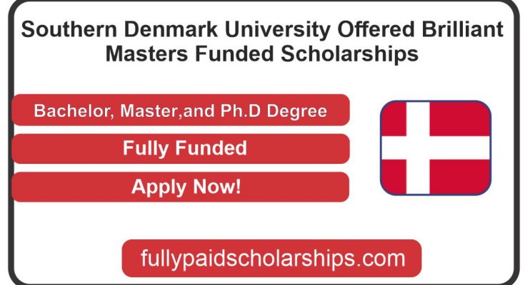 Southern Denmark University Offered Brilliant Masters Funded Scholarships Program In 2023