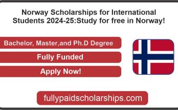 Norway Scholarships for International Students 2024-25:Study for free in Norway