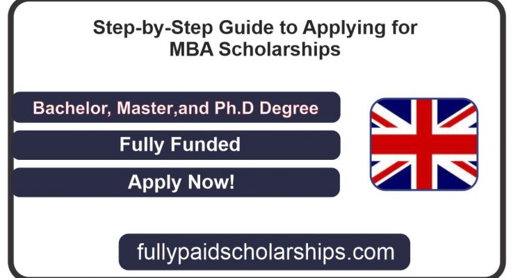 Step-by-Step Guide to Applying for MBA Scholarships