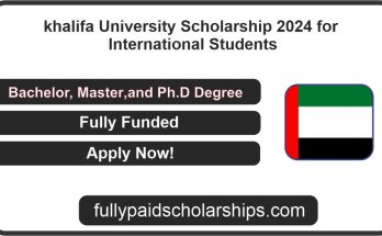 khalifa University Scholarship