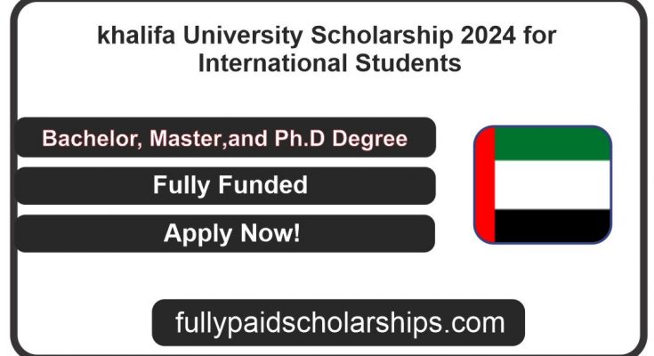 khalifa University Scholarship