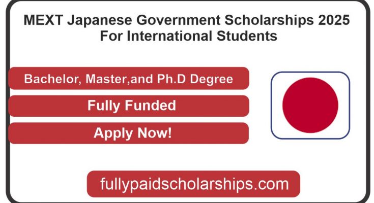 MEXT Japanese Government Scholarships