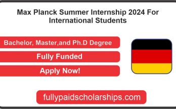 Max Planck Summer Internship 2024