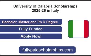 Calabria Scholarships