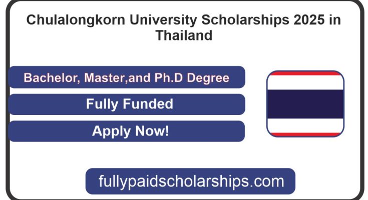 Chulalongkorn Scholarships
